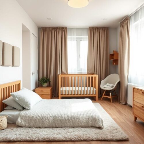 Baby room acoustics in small apartments