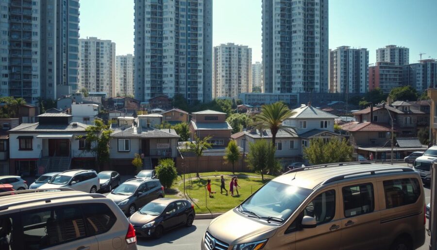 Avoid noisy zones when choosing family housing